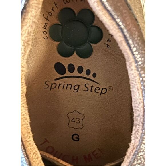 Women's Spring Step ELVA Casual Lace Up Shoes Sneakers Size 43 EU/12.5 -13 US Br - Picture 8 of 9